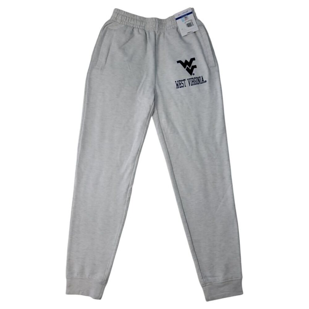 WV Mountaineers - NCAA Adult Elastic Waistband Side Pockets Drawstring Fleece Pa